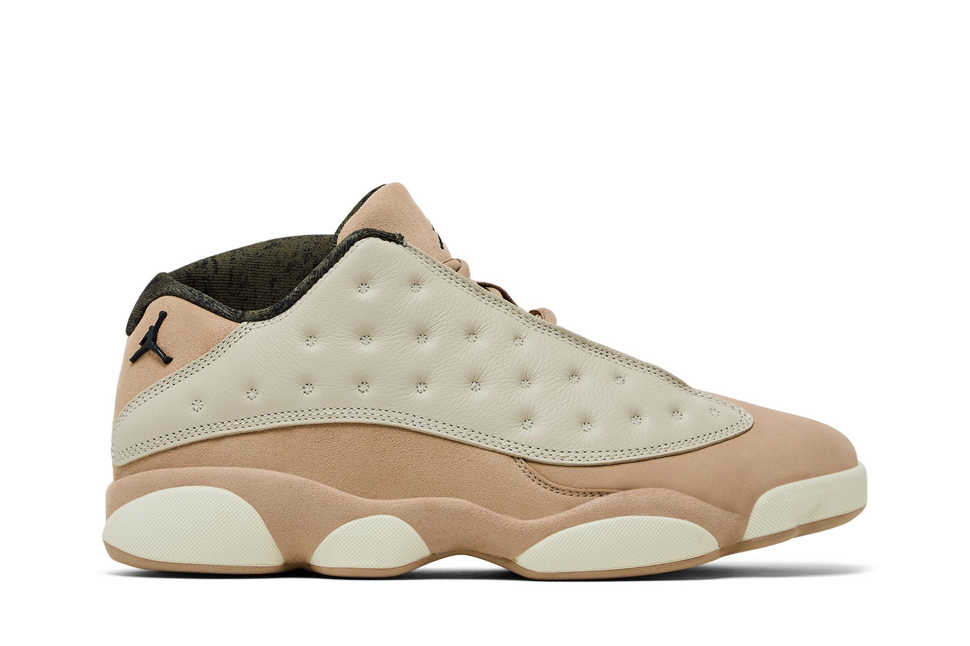 tan and white jordan 13