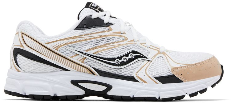 Saucony Grid Ride Millennium White Gold Black