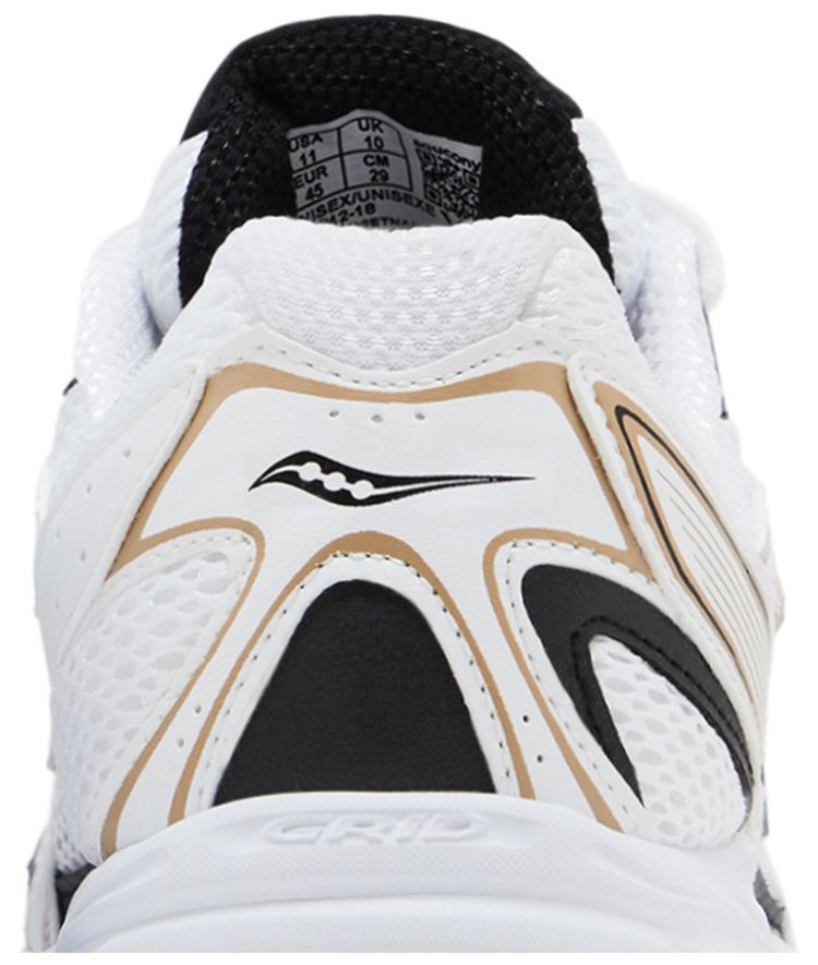 Saucony Grid Ride Millennium White Gold Black