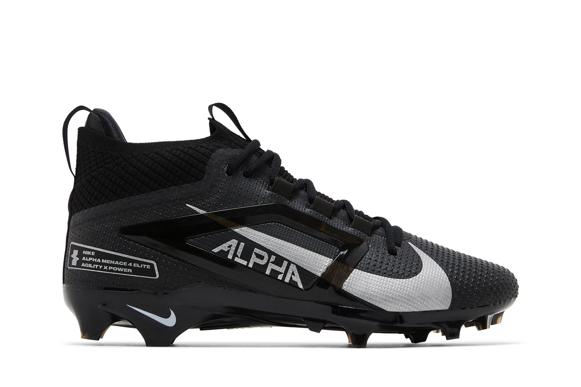 Buy Nike Alpha Menace 4 Elite 'Black Metallic Silver' - FD7036 002