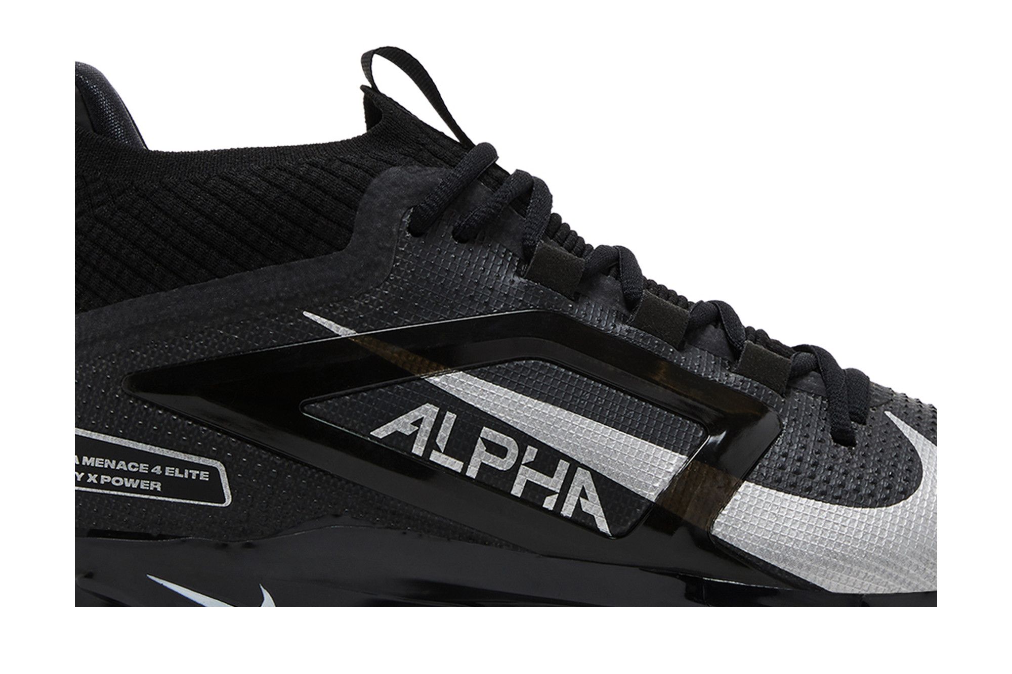 Buy Nike Alpha Menace 4 Elite 'Black Metallic Silver' - FD7036 002