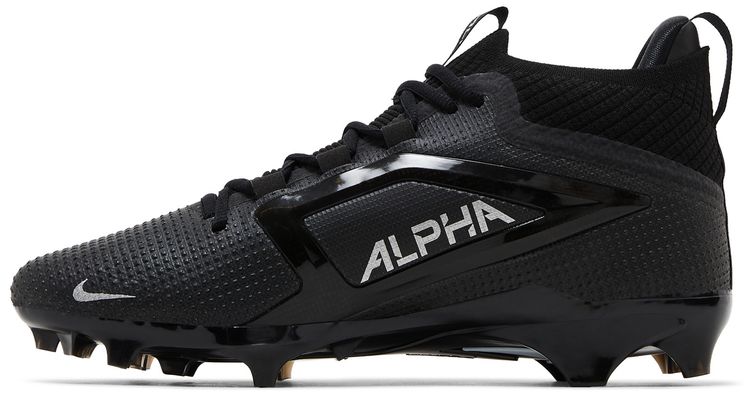 Nike Alpha Menace 4 Elite Black Metallic Silver