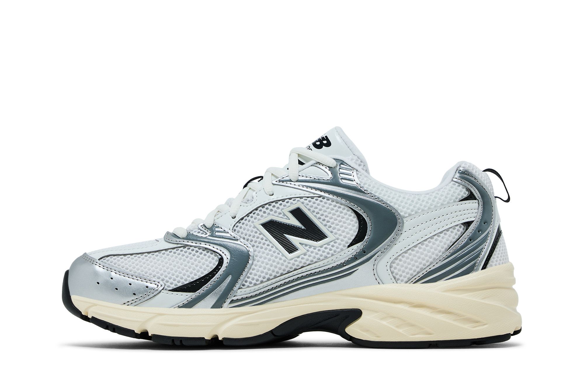 Buy New Balance 530 'Silver Metallic Black Cement' - U530ESA | GOAT