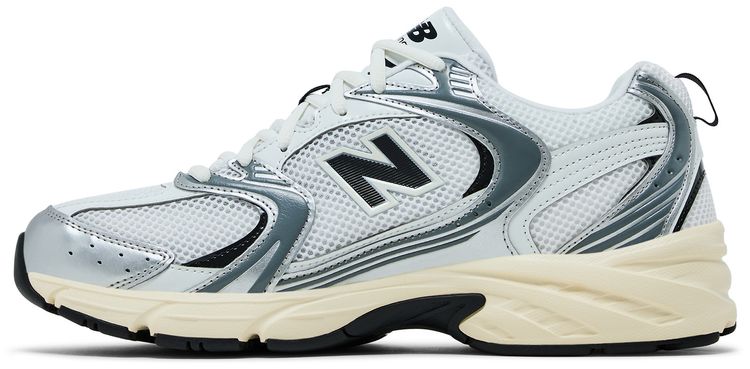 New Balance 530 Silver Metallic Black Cement