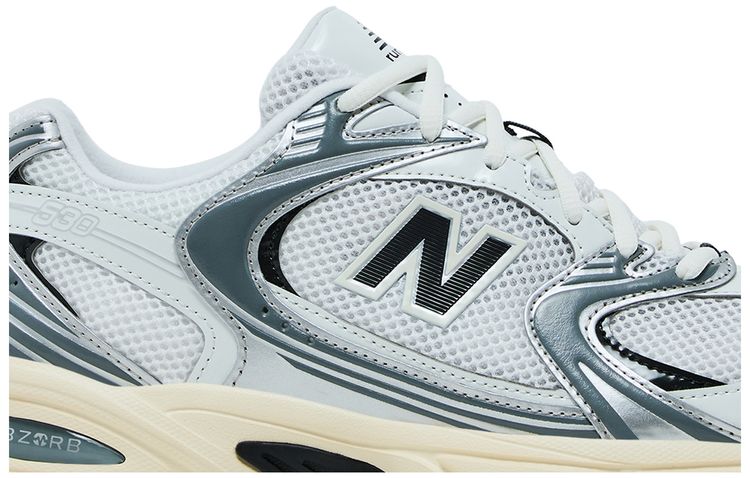 New Balance 530 Silver Metallic Black Cement