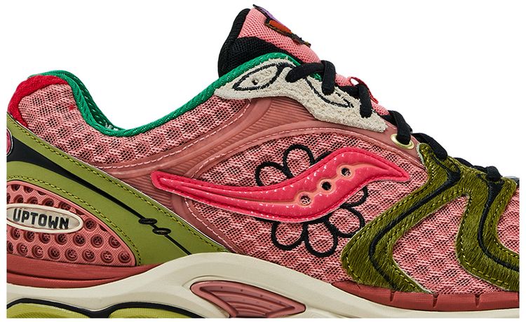 Jae Tips x Saucony ProGrid Triumph 4 Flowers Pack   Peach