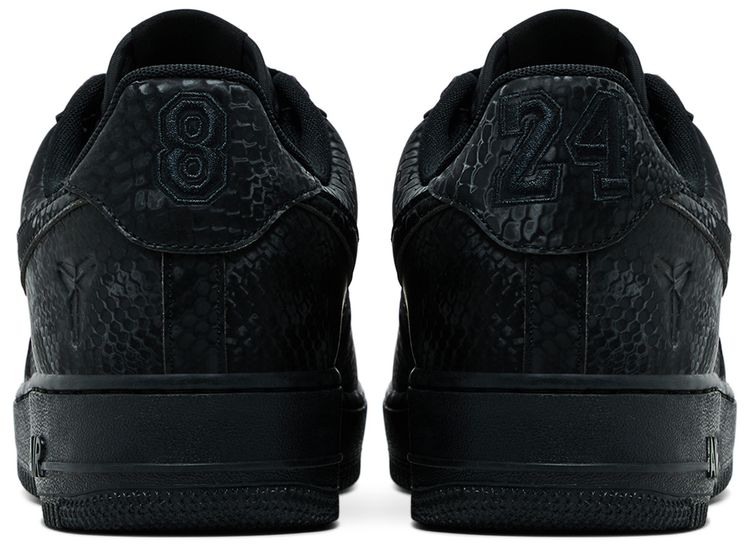 Kobe Bryant x Nike Air Force 1 Low Triple Black