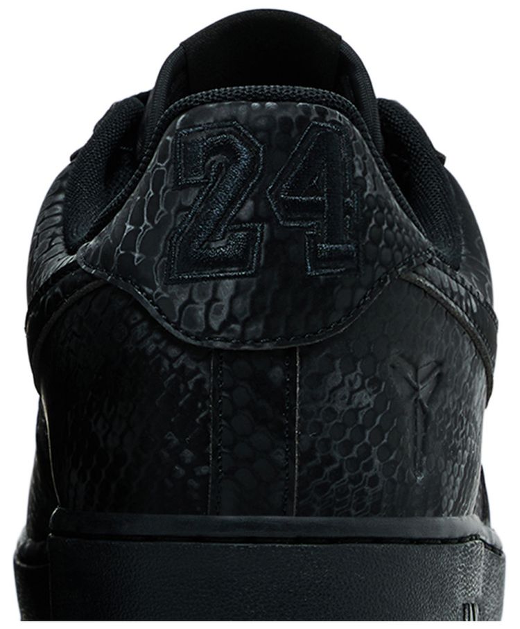 Kobe Bryant x Nike Air Force 1 Low Triple Black