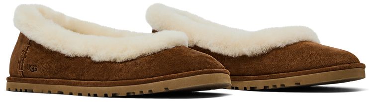 UGG Wmns Zora Ballet Flat Chestnut