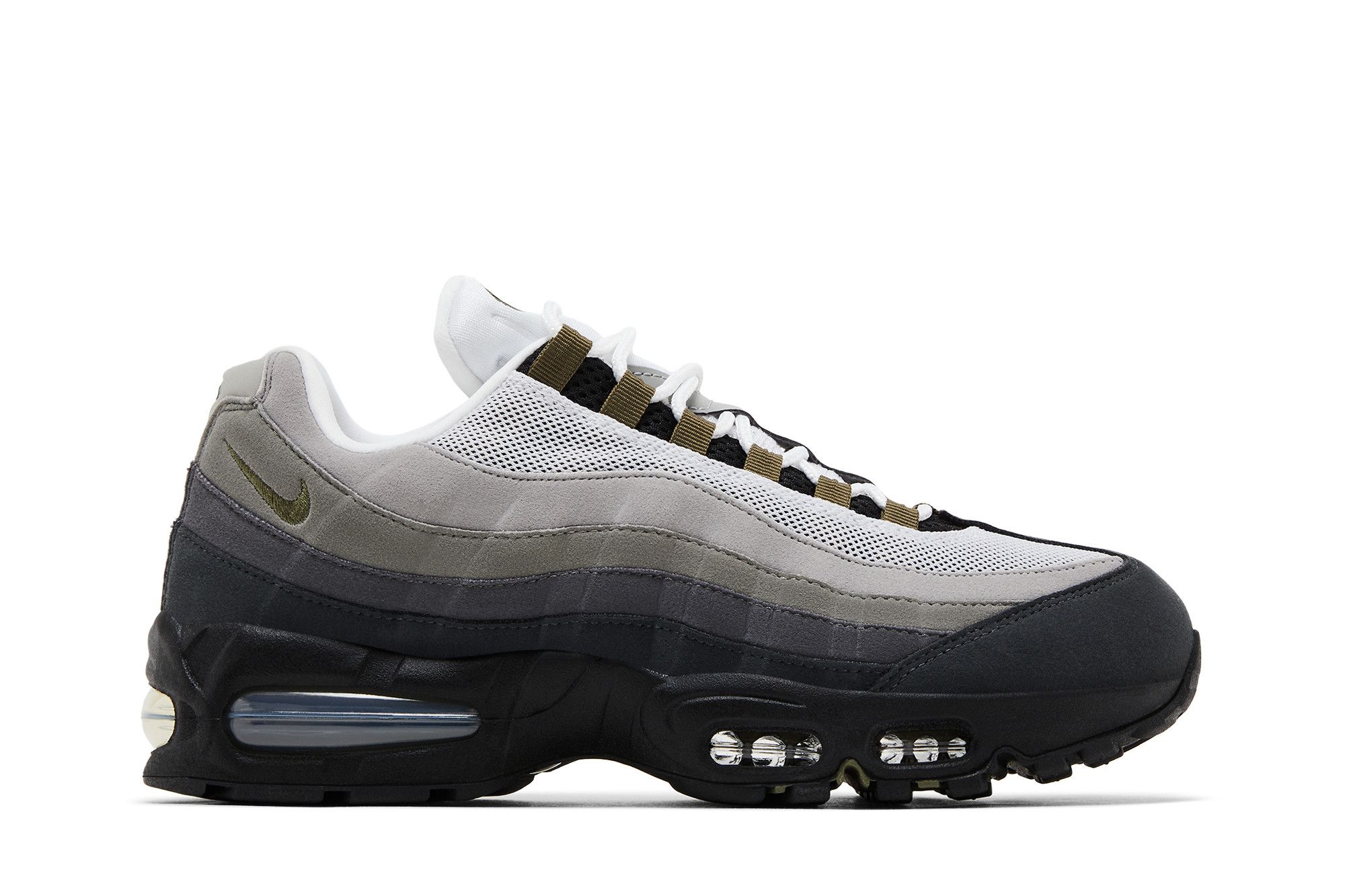 Buy Nike Wmns Air Max 95 'Big Bubble - Black Medium Olive