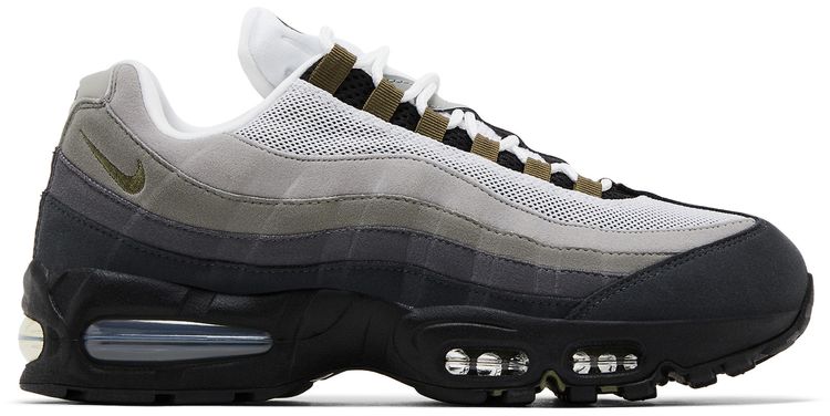 Nike Wmns Air Max 95 Big Bubble Black Medium Olive