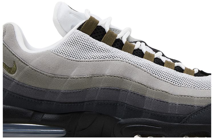 Nike Wmns Air Max 95 Big Bubble Black Medium Olive