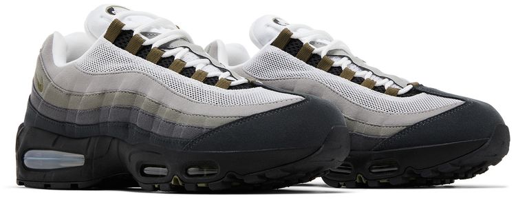 Nike Wmns Air Max 95 Big Bubble Black Medium Olive
