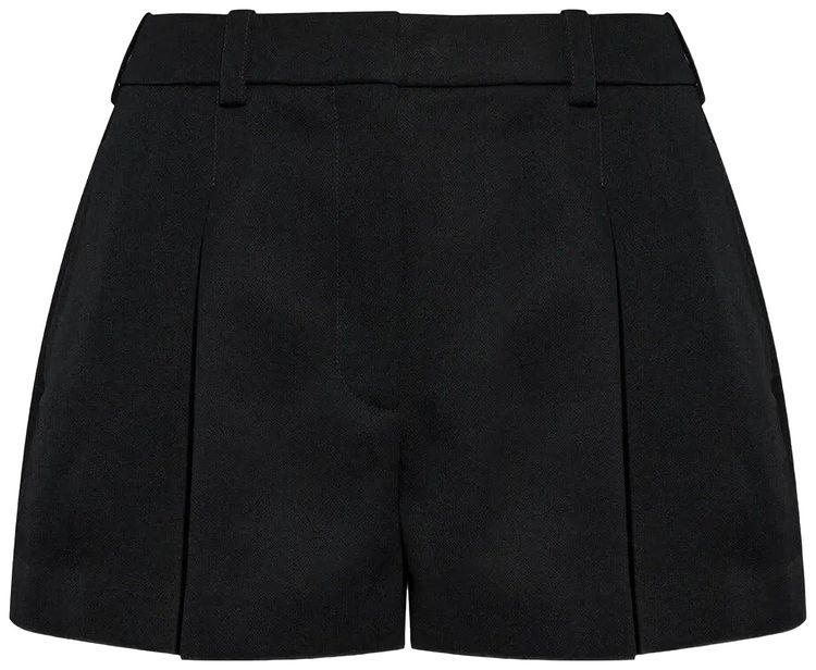 Givenchy Pleated Shorts Black
