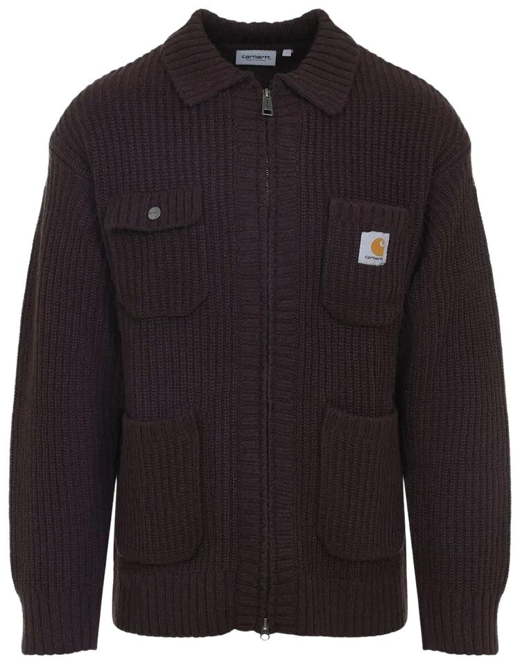 Carhartt WIP Chore Knit Jacket Palisander