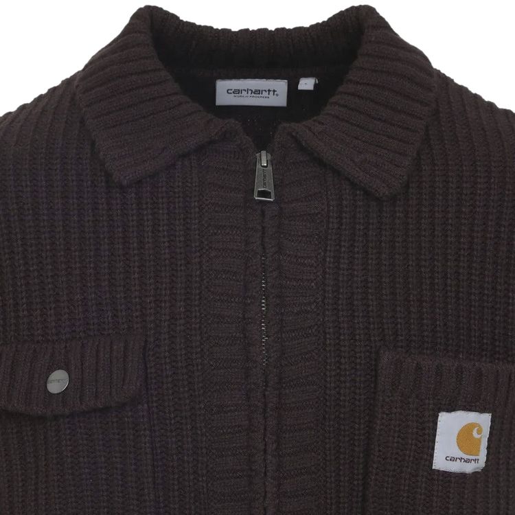Carhartt WIP Chore Knit Jacket Palisander