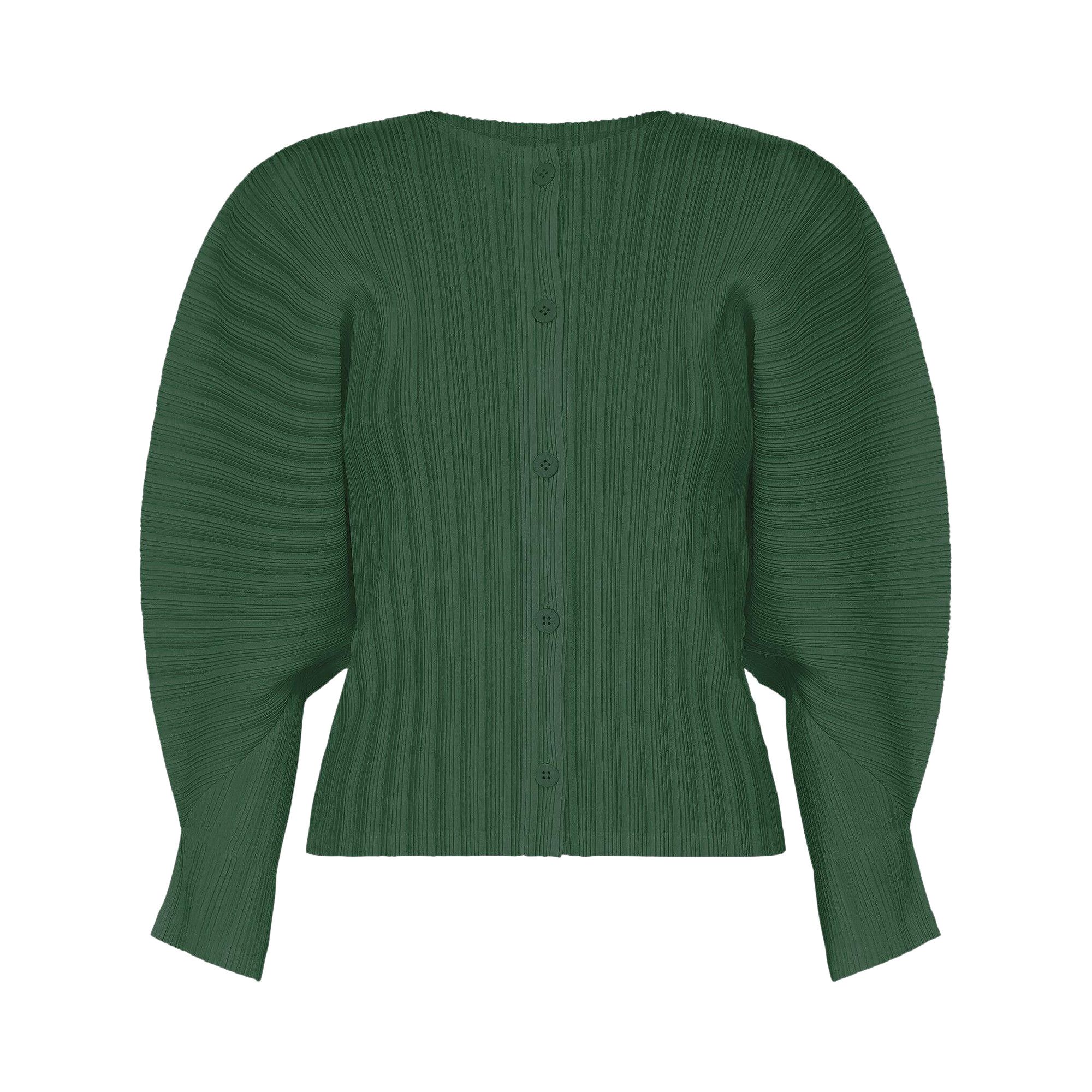 Buy Pleats Please Issey Miyake Rib Pleats December Cardigan