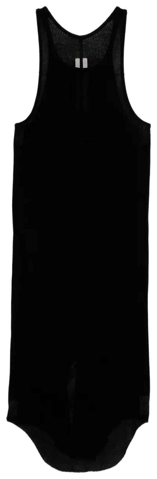 Rick Owens Basic Rib Tank Top Black