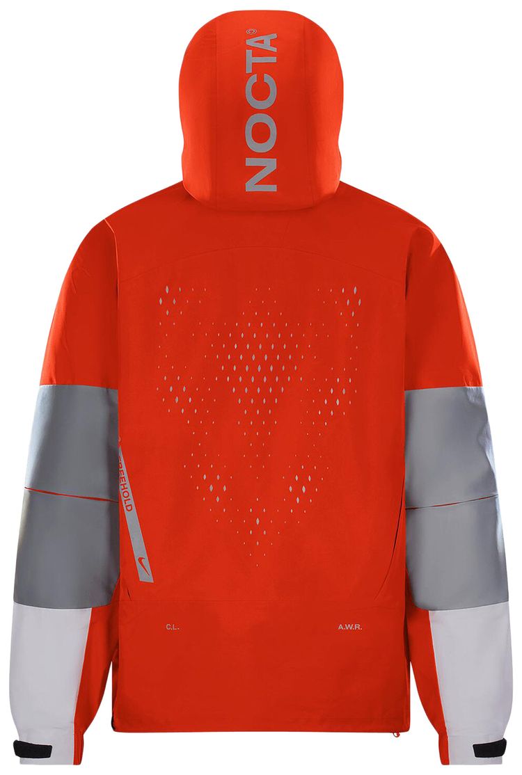 Nike x NOCTA Tungsten Alien GORE TEX Jacket Rush Orange