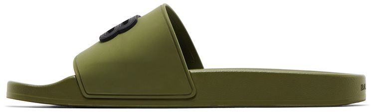 Balenciaga Pool Slides Khaki