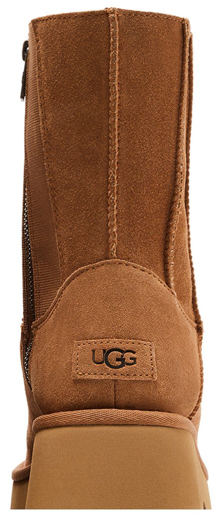 UGG Wmns Classic Twin Seam New Heights Boot Chestnut