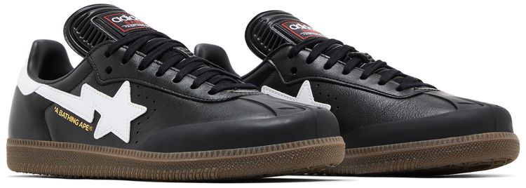 BAPE x adidas Samba Black White Gum