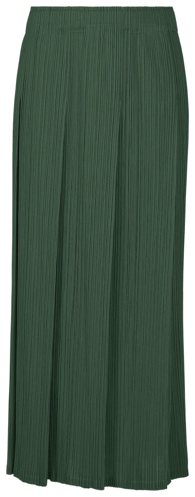 Pleats Please Issey Miyake Monthly Colors December Skirt Forest Green