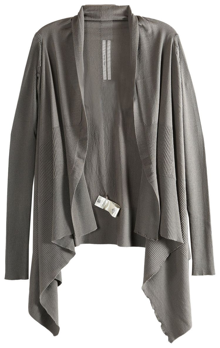 Rick Owens Medium Wrap Cardigan Dust
