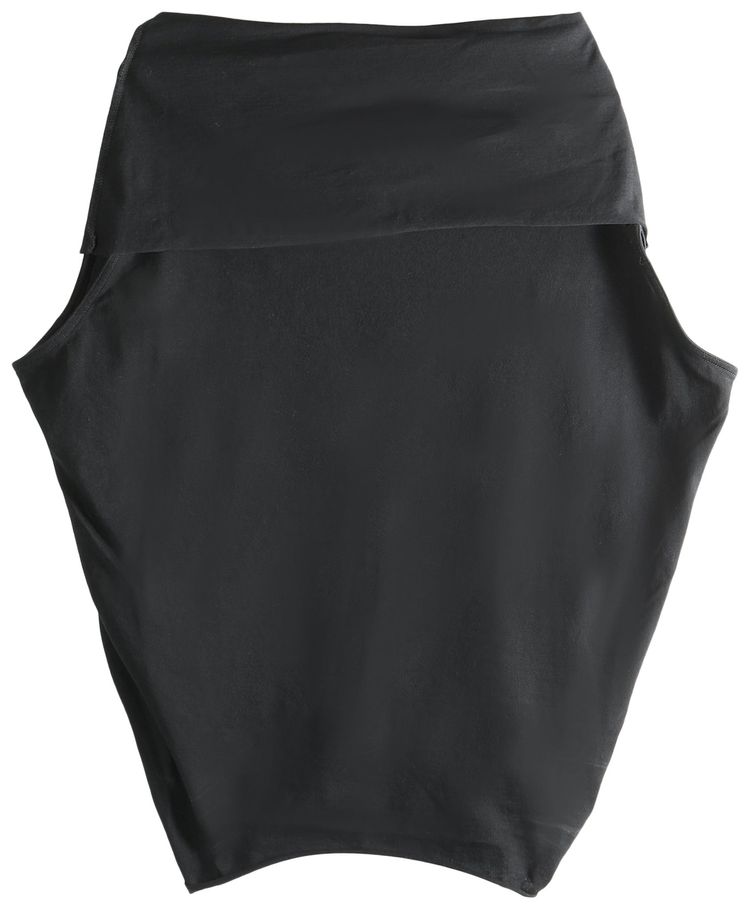 Rick Owens Jersey Shroud T Shirt Black