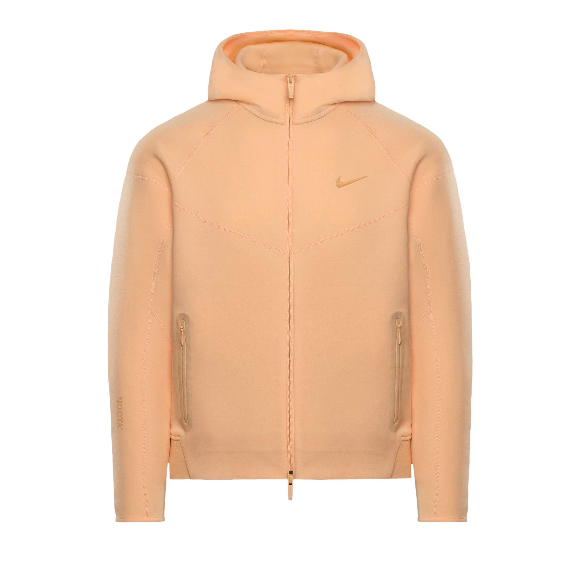 Buy Nike x NOCTA Tech Fleece Full Zip Hoodie 'Ice Peach' - NO