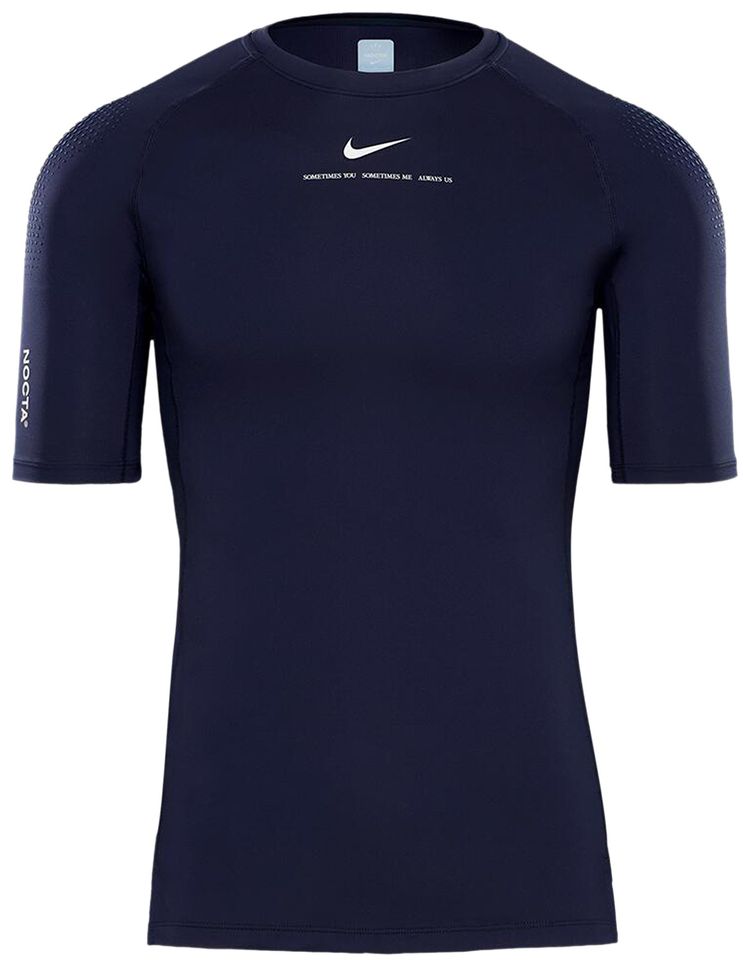 Nike x NOCTA Short Sleeve Base Layer Top College Navy