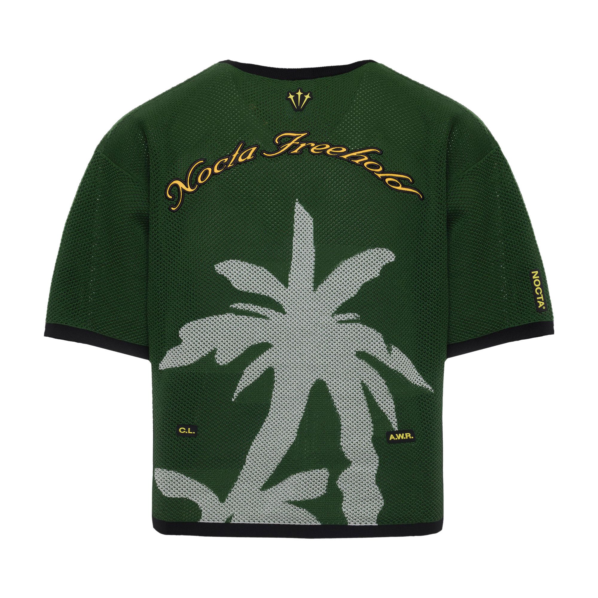 Buy Nike x NOCTA Vybz Green Knit Short Sleeve 'Forest Green' - NO