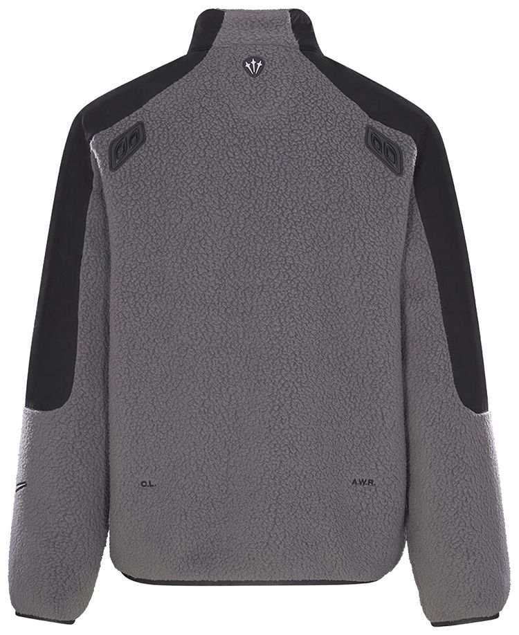 Nike x NOCTA Tahr Sherpa Zip Up Jacket Iron Gray