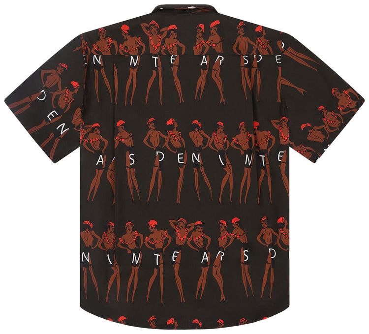 Denim Tears Dancer Button Up Shirt Brown