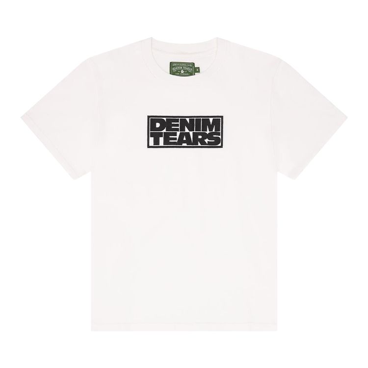 Denim Tears Box Logo Tee White