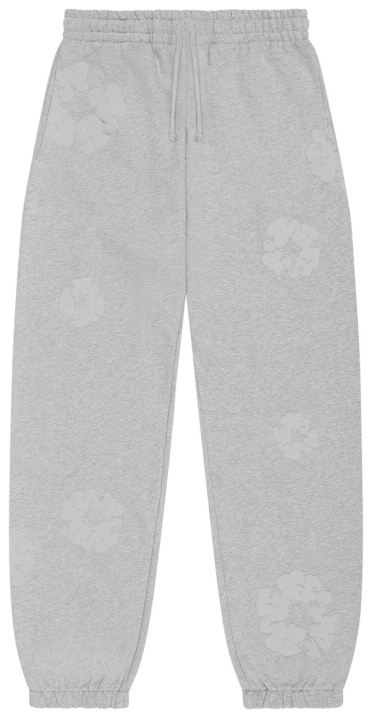Denim Tears Mono Cotton Wreath Sweatpants Grey