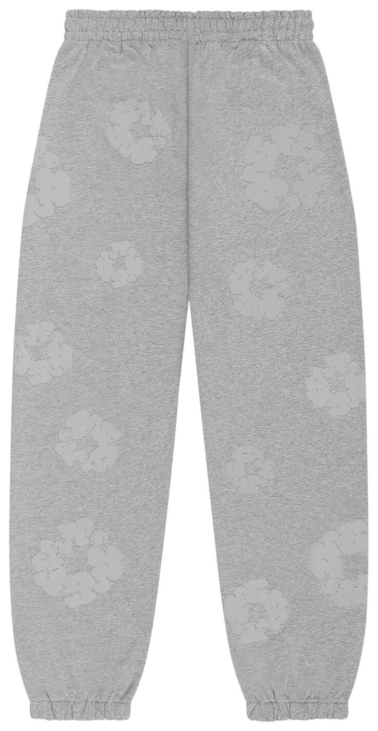 Denim Tears Mono Cotton Wreath Sweatpants Grey