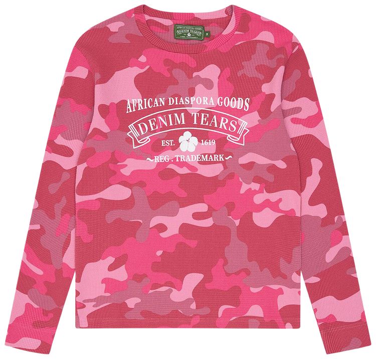 Denim Tears Adg Thermal Pink Camo