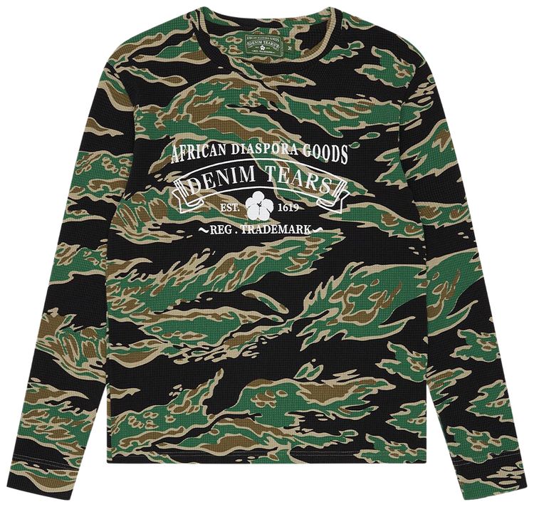Denim Tears ADG Thermal Green Camo