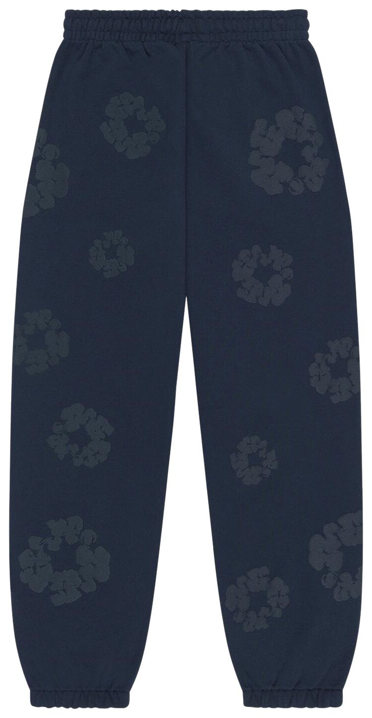 Denim Tears Mono Cotton Wreath Sweatpants Navy