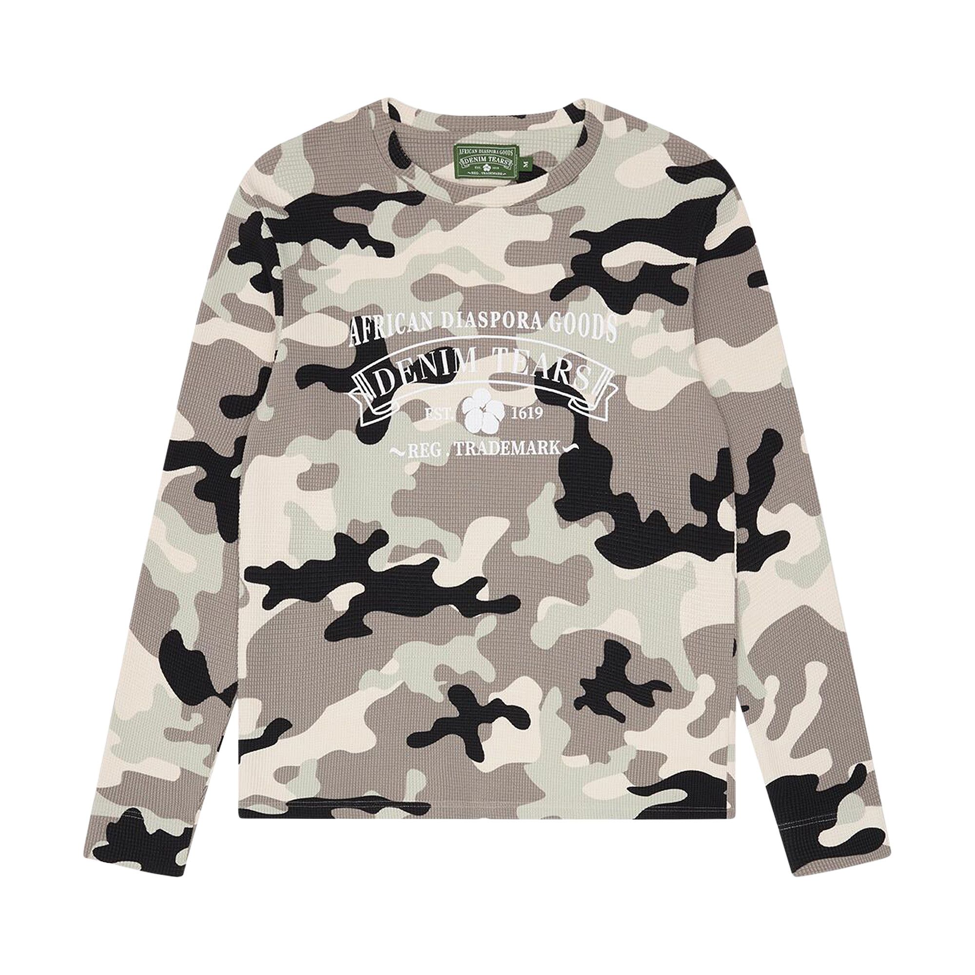 Buy Denim Tears ADG Thermal 'White Camo' - FW25TKT832615 | GOAT