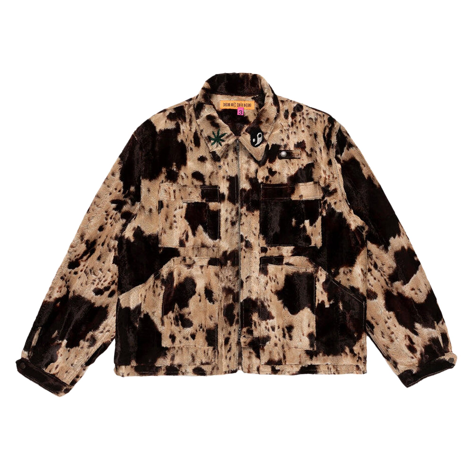 Buy Cactus Plant Flea Market Bronco Zip Jacket 'Brown' - CP30JK003