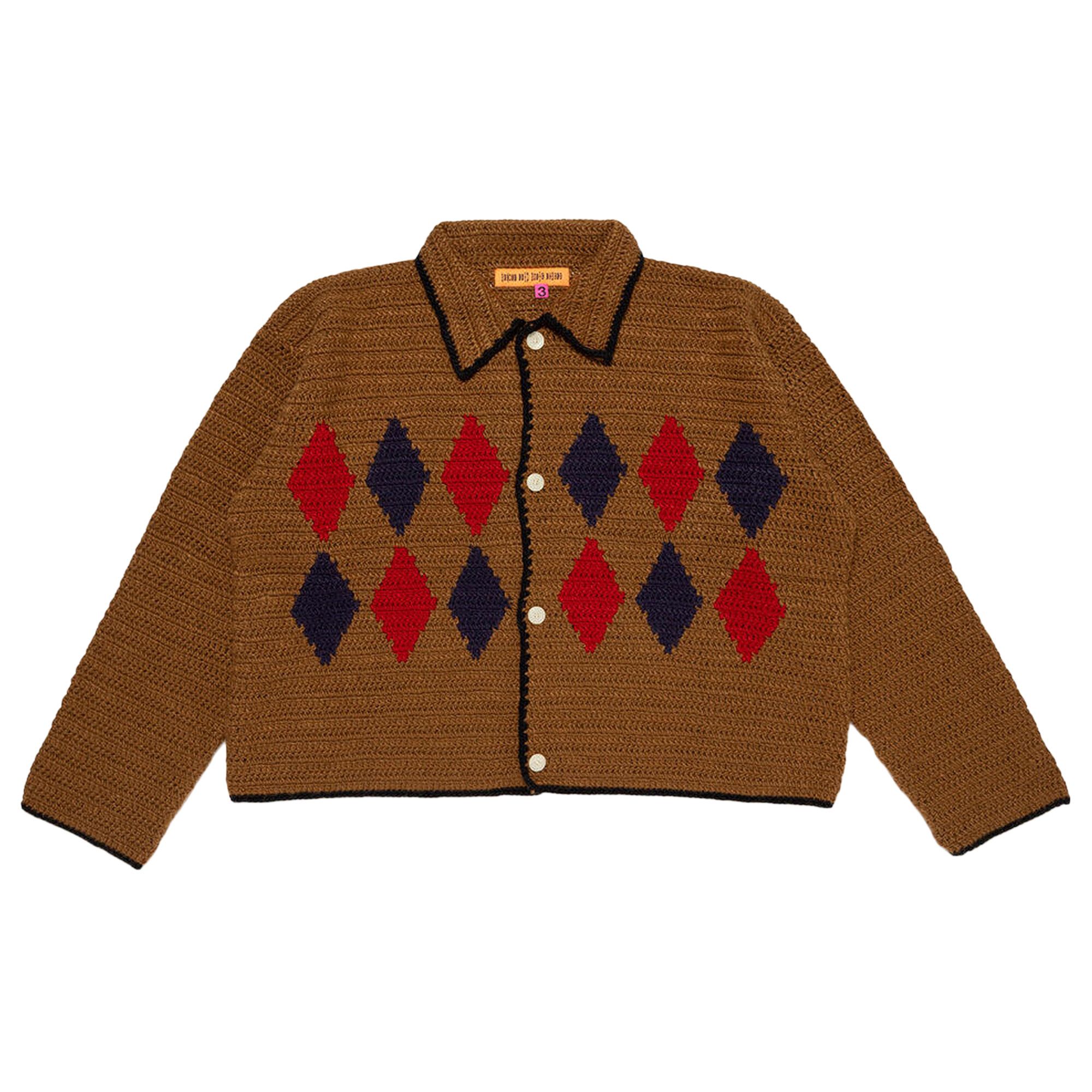 CPFM RODEO CROCHET KNIT CARDIGAN サイズ2 Buy Cactus Plant Flea Market Rodeo Crochet Knit Cardigan 'Beige