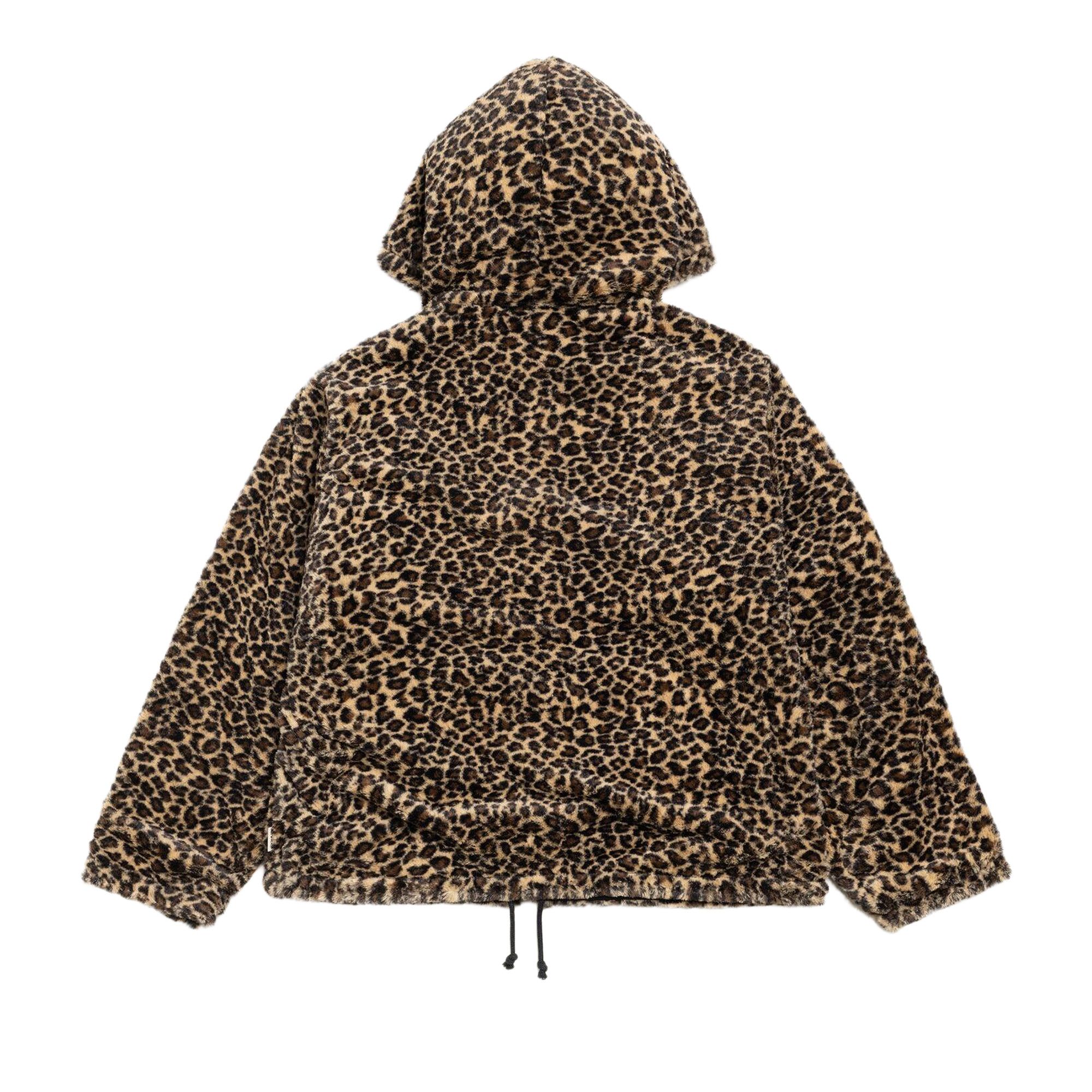 Buy Stussy Reversible Hooded Jacket 'Leopard' - 115919 LEOP | GOAT