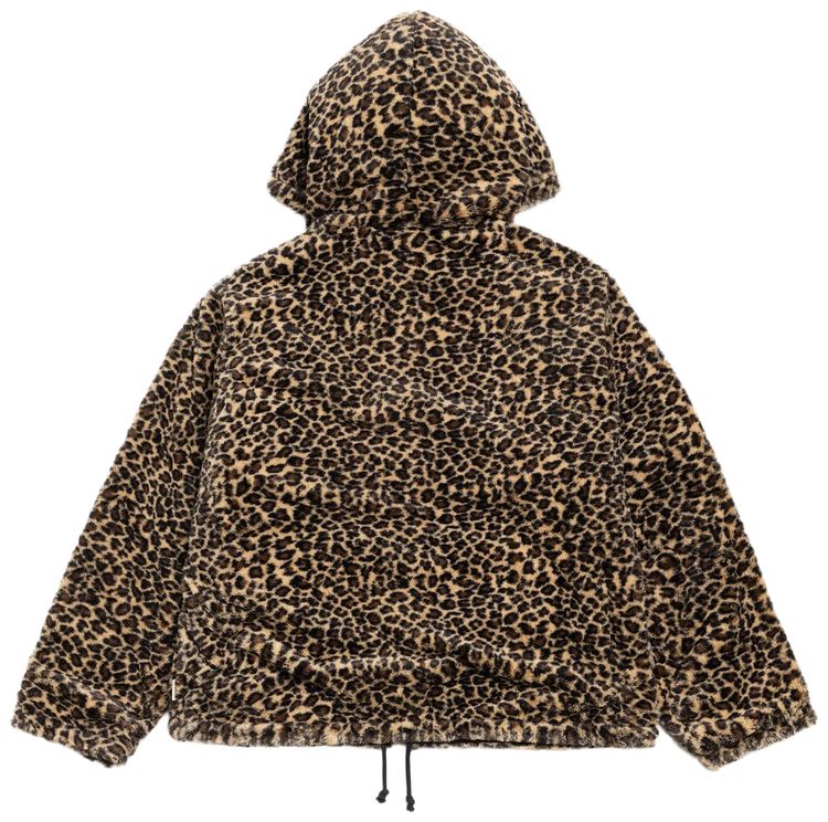 Stussy Reversible Hooded Jacket Leopard