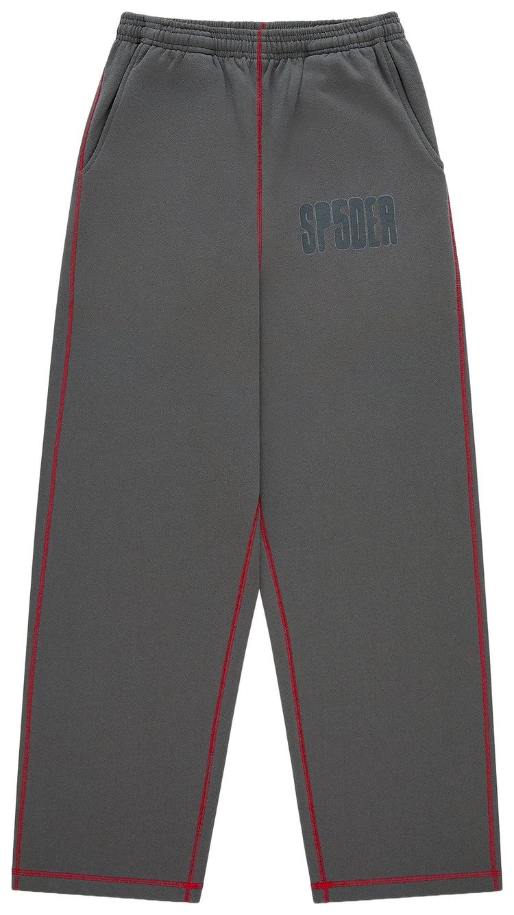 Sp5der Archive Contrast Sweatpant Slate Grey