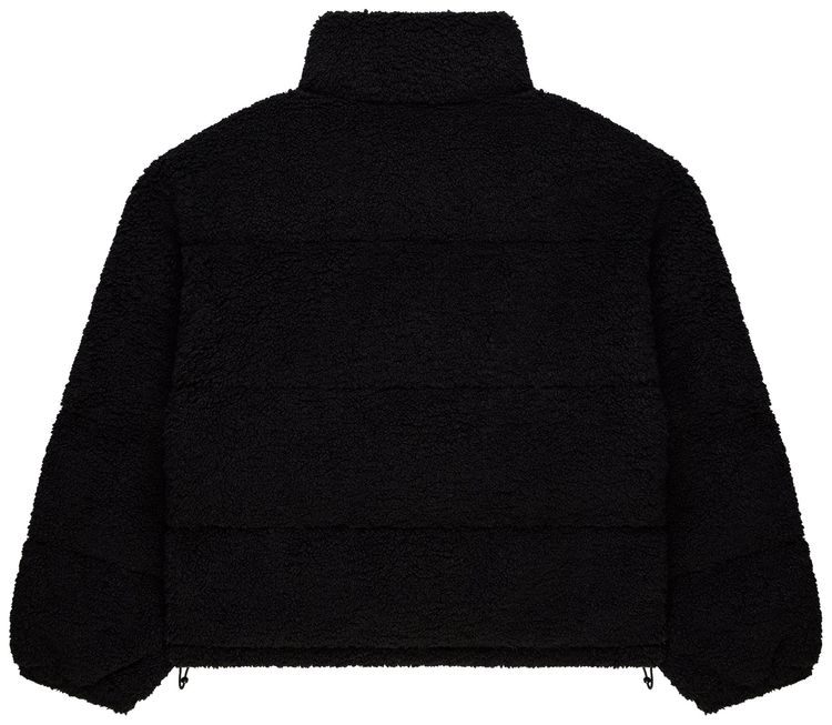Sp5der Sherpa Puffer Jacket Black