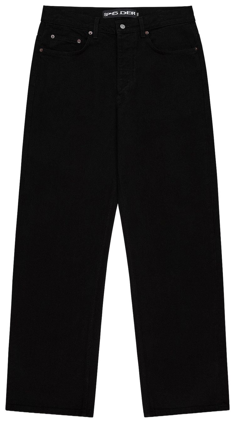 Sp5der Rivet Denim Black