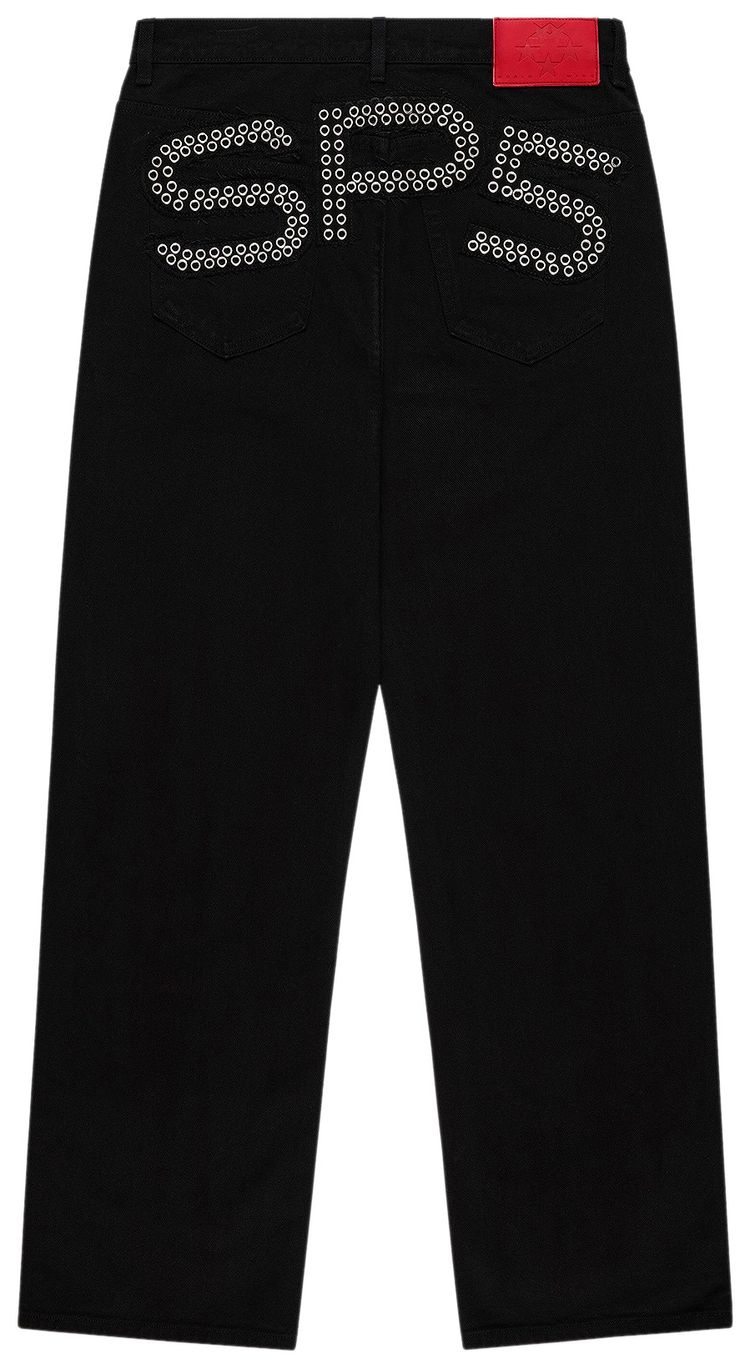 Sp5der Rivet Denim Black