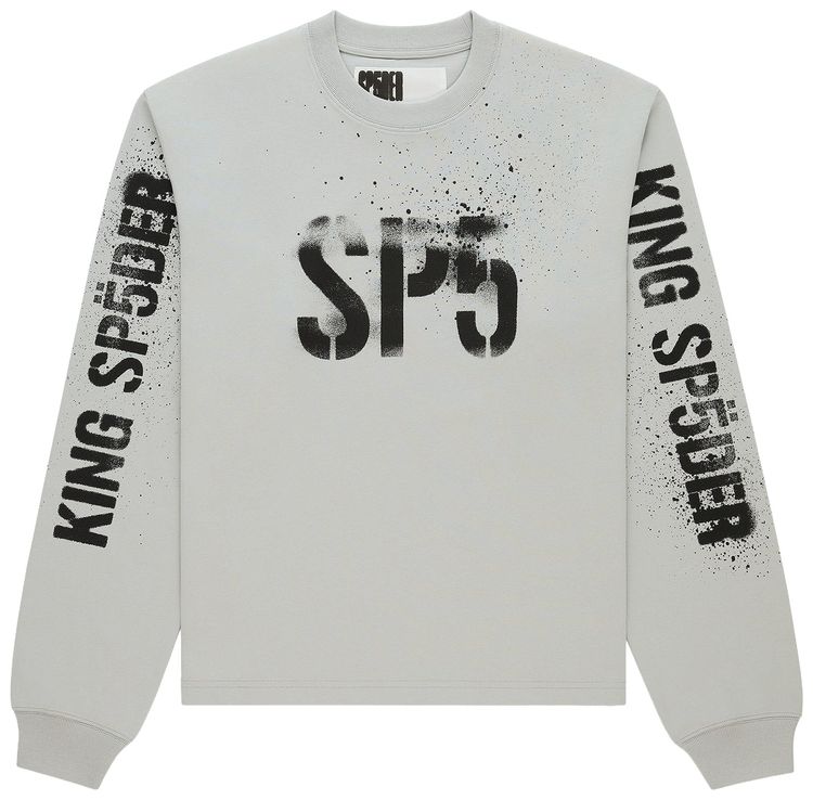 Sp5der Wwweb Long Sleeve Sport Grey
